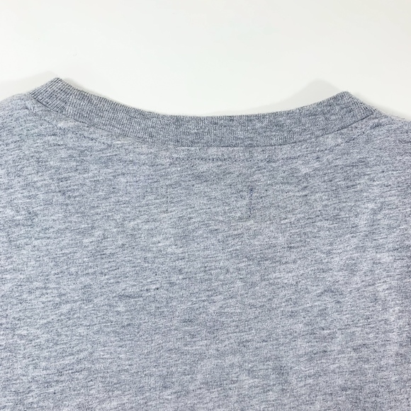 Adidas Sample Grey T-shirt Red Plaid Size M - Picture 6 of 6